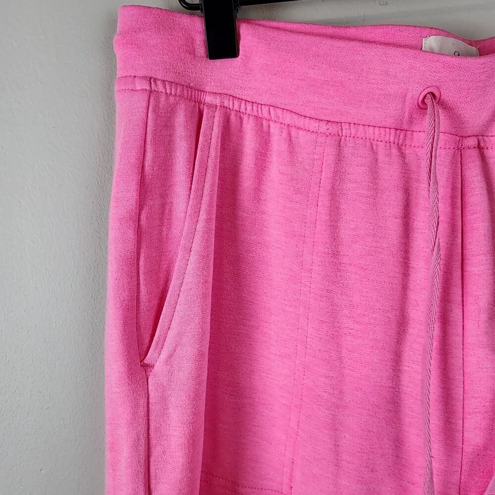 Lou & Grey sz M signature soft pink lightweight lounge pants pink pockets